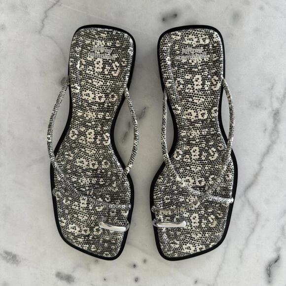 Jeffrey Campbell ISLANDER Slip On Sandals Flats - Picture 5 of 7